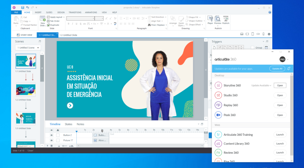 Tudo o que você precisa saber sobre o Articulate 360 | eLearningPRO